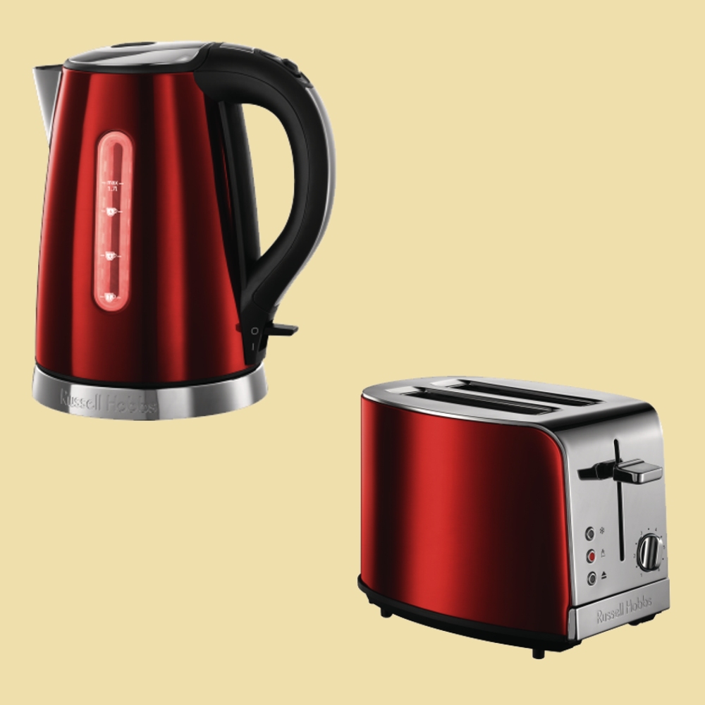 Russell Hobbs Set Jewels Wasserkocher 1862470 + Toaster 1862556