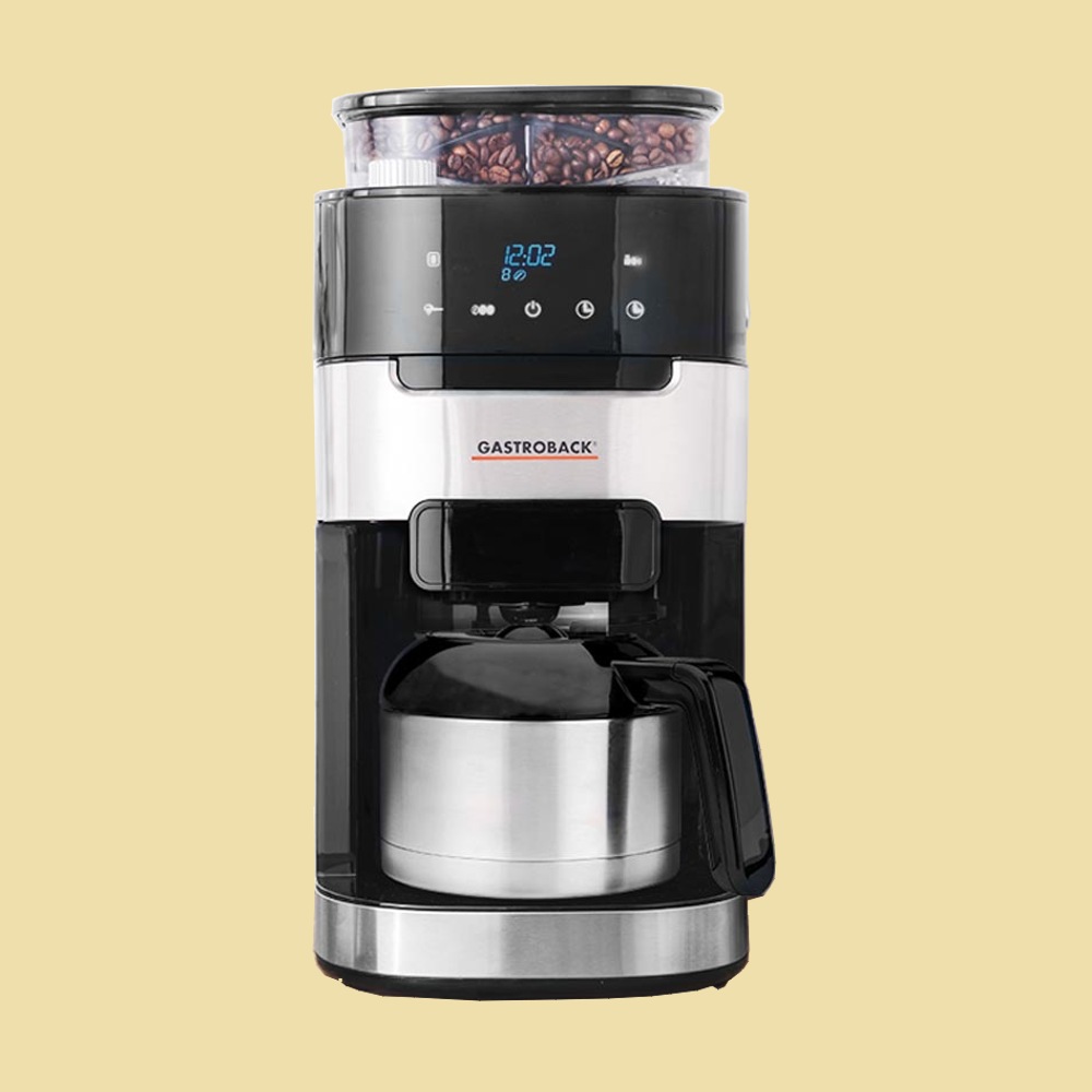 Gastroback ThermoKaffeemaschine mit Mahlwerk Grind & Brew Pro Thermo